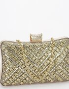 SOFILINE Geanta clutch aurie cu model 3d BYH-87900 06