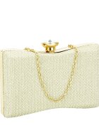 SOFILINE Geanta clutch auriu cu sclipici BJH-22718 05 Auriu