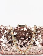 SOFILINE Geanta clutch champagne cu paiete BYH-896 05