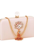 SOFILINE Geanta clutch cu brosa LK5669 05 Roz