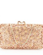 SOFILINE Geanta clutch de lux D7-5 06 Auriu rose