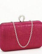 SOFILINE Geanta clutch eleganta rosu inchis BFL-22754 01