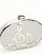 SOFILINE Geanta clutch Elena 06 Argintiu