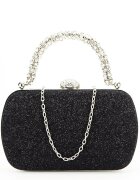 SOFILINE Geanta clutch neagra cu maner detasabil BYH-871 06