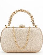 SOFILINE Geanta clutch sampanie cu maner detasabil BYH-871 06