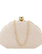 SOFILINE Geanta clutch sampanie cu sclipici BHY-5041 05