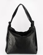 SOFILINE Geanta mare din piele naturala 2 in 1 negru 8919 132