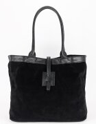 SOFILINE Geanta mare neagra din piele naturala 1896 M9