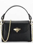 SOFILINE Geanta neagra mica din piele naturala 1602 122