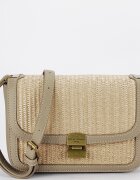 SOFILINE Geanta taupe crossbody cu model impletit CM7497 15