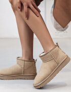 SOFILINE Ghete bej din piele naturala JB1966 111