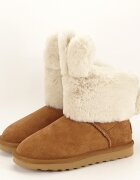 SOFILINE Ghete camel copii din piele naturala Iris 132