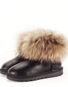 SOFILINE Ghete din piele naturala negre Gina 19