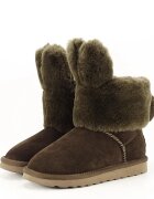 SOFILINE Ghete kaki copii din piele naturala Iris 132