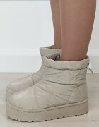SOFILINE Ghete resigilate impermeabile kaki deschis DAV8651 M0