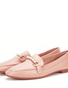 SOFILINE Mocasini roz cu perle Meredith M2