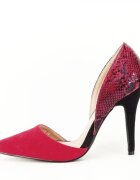 SOFILINE Pantofi rosii decupati lateral Lori 03