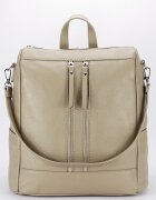 SOFILINE Rucsac 2 in 1 bej din piele naturala 873 124