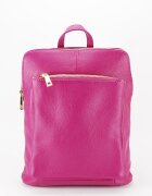 SOFILINE Rucsac din piele naturala fucsia convertibil in geanta 1001 123