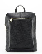 SOFILINE Rucsac din piele naturala negru convertibil in geanta 1001 123