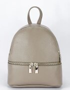 SOFILINE Rucsac mic din piele naturala bej taupe Ana 122