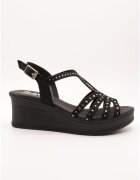 24 Hrs Pantofi 26792 Nobuck Negro