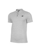 4F Îmbracaminte Polo manches courtes gris pour homme