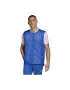 adidas Îmbracaminte Doudoune Real Madrid sans manches bleu