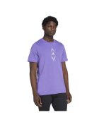 adidas Îmbracaminte T-shirt F50 graphismes sur le devant et la manche