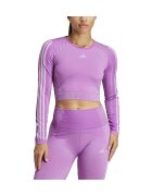 adidas Îmbracaminte T-shirt manches longues Knit coupe ajustée femme