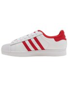 adidas Pantofi Baskets superstar ii blanc/rouge/or