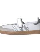 adidas Pantofi Samba Jane White Silver Metallic