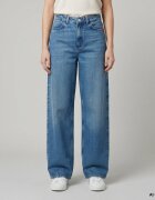 Amish Îmbracaminte Js) Linda Woman Denim Lyocell Cotton Cobalt