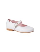 Angelitos Pantofi 1103 BAILARINA HEBILLA Blanco