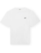 Autry Îmbracaminte Embroidered Logo Tee - White