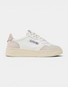 Autry Pantofi Medalist Leather Low White Pink (Women's)