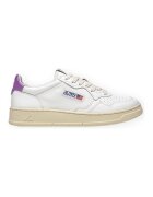 Autry Pantofi Medalist Low Leather W - White/Dewberry