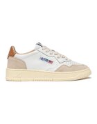 Autry Pantofi Medalist Low Suede M - White/Lion