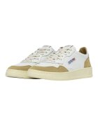 Autry Pantofi Medalist Low Suede M - White/Senape