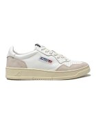 Autry Pantofi Medalist Low Suede W - White/Beige