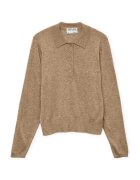 Aware Îmbracaminte Noos Polo Sikita - Natural Melange