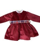 Baby Fashion Îmbracaminte 528.13 VESTIDO TERCIOPELO Rojo