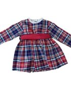 Baby Fashion Îmbracaminte 528.3 VESTIDO TELA ESCOCESA Rojo