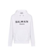 Balmain Îmbracaminte HOODIE YH1JR002 BB65 WHITE