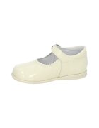 Bambineli Pantofi 457 Merceditas charol con hebilla Beige