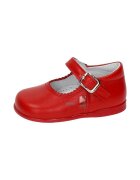 Bambineli Pantofi 457 Merceditas charol con hebilla Rojo