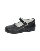 Bambineli Pantofi 457 Merceditas piel con hebilla Marino