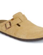 Birkenstock Pantofi Boston LEVE Latte Cream