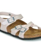 Birkenstock Pantofi Kumba Kids Saffiano Iridescent LightRose