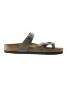 Birkenstock Pantofi Mayari Nobuck Birko-Flor Regular - Stone